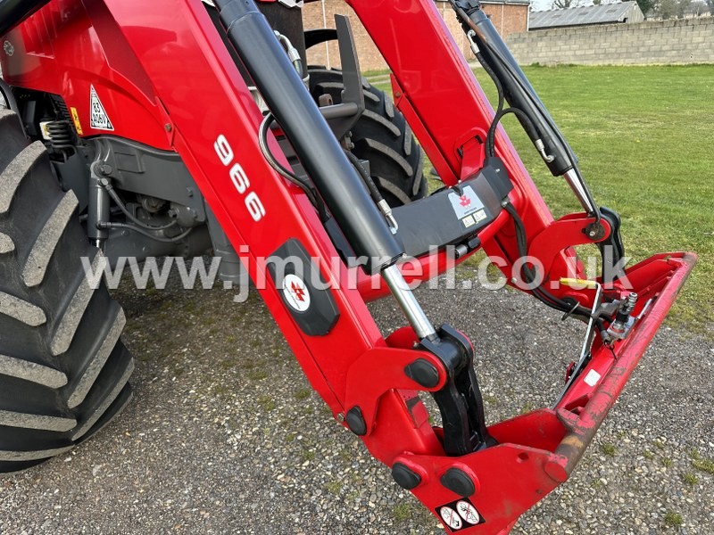 Massey Ferguson Dyna Tractor With Mf Fore End Loader J